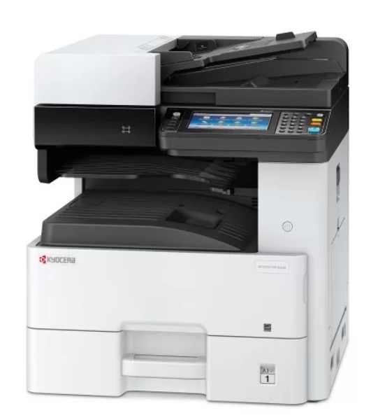 МФУ лазерное Kyocera Ecosys M4132idn (1102P13NL0), A3, ч/б, печ. до 32 стр/мин. (А4) до 17 стр/мин. (А3), скан. до 50 стр/мин., 1200 x 1200 dpi (печать) 600x600dpi (скан.), USB, RJ-45, NFC, Air Print, Mopria