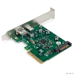 Контроллер ExeGate EXE-320-1A1C (PCI-E x4 v3.0, USB3.2 Gen2 1xType-A + 1xType-C ext., SuperSpeed+ скорость до 10 Гбит/с, разъем доп.питания, ASMedia Chipset ASM1142), фото8