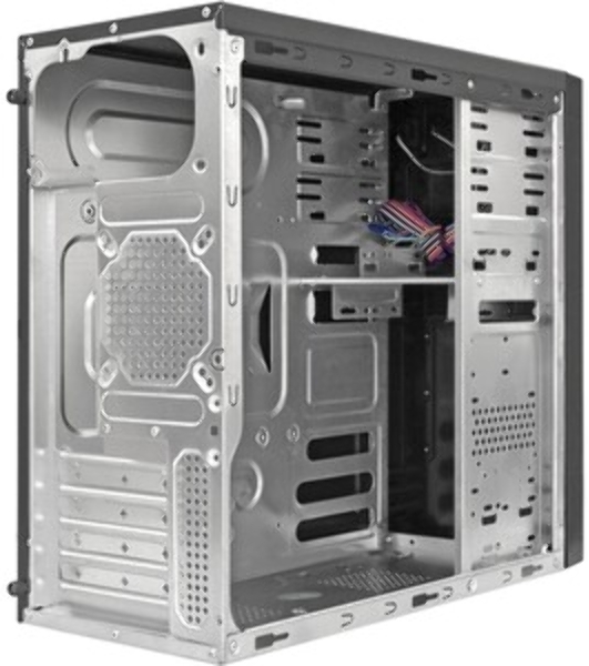 Компьютерный корпус Minitower ExeGate MA-372UX Black, mATX UN450, 120мм 2*USB+2*USB3.0, Audio