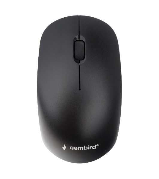 Мышь беспроводная Gembird MUSW-435 черный, 1600 dpi, радиоканал, USB, кнопки - 3