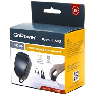 Блок питания GoPower Powerhit 500 универсальн. (1/20/40)
