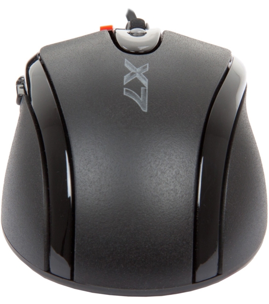 Мышь проводная A4Tech X-710BK черный, 2000 dpi, USB, кнопки - 7