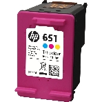 Картридж струйный HP 651 C2P11AE трехцветный для HP DJ IA5575e (300 стр.), фото4