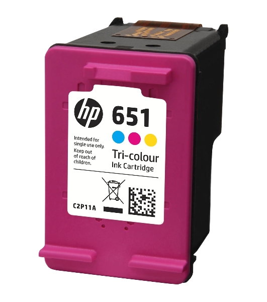 Картридж струйный HP 651 C2P11AE трехцветный для HP DJ IA5575e (300 стр.)