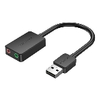 Внешняя звуковая карта Vention USB Черная, шт., фото2