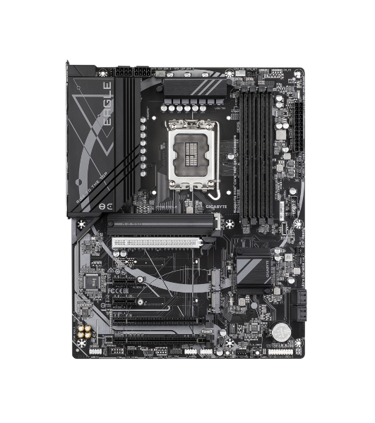 Материнская плата Gigabyte Z790 EAGLE, LGA 1700, Intel Z790, 4xDDR5, 4xSATA, 3xM.2, 1xPCIe 5.0 x16, 1xPCIe 4.0 x4, 1xPCIe 3.0 x1, 1xHDMI, 1xDP, 1x 2.5Gb LAN, 4xUSB-A 3.2 Gen 1, 1xUSB-A 3.2 Gen 2, 2xUSB-A 2.0, 1xUSB-C 3.2 Gen 2, 3x3.5 мм, 7.1, ATX