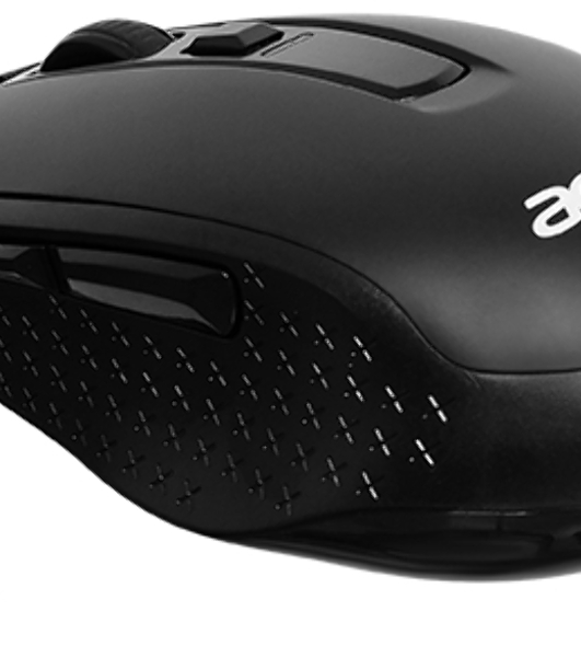 Мышь беспроводная Acer OMR060 черный, 1600 dpi, радиоканал, USB, кнопки - 6