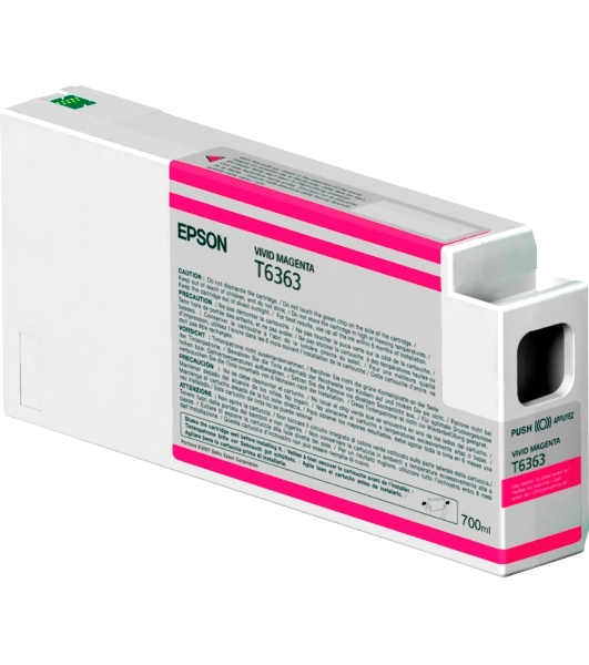 Картридж струйный Epson C13T636300 пурпурный (700 мл) для Stylus 7700, 7890, 7900, 9700, 9890, 9900, WT7900