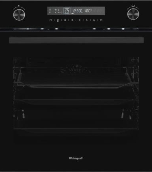 Духовой шкаф Weissgauff EOM 751 PDB Black Edition