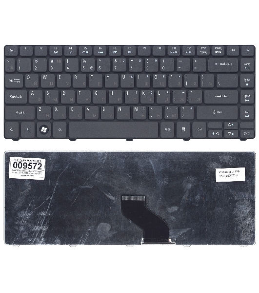 Клавиатура для ноутбука Acer Aspire Timeline 3410 3410T 3410G 4741 3810 черная матовая