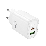 Зарядное устройство Hoco 20Вт, 3А, QC3.0/PD, 1xUSB, 1xType-C, N61, белый, коробка, фото3