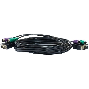 Кабель D-Link DKVM-CB3/A3A KVM длиной 3 м с разъемами PS2
