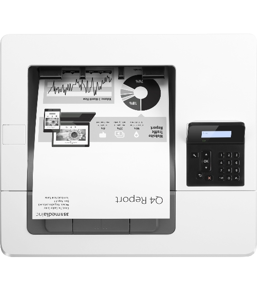 Принтер лазерный HP LaserJet Pro M501dn (J8H61A), A4, ч/б, печ. до 45 стр/мин., 600 x 600 dpi, USB, RJ-45, Air Print
