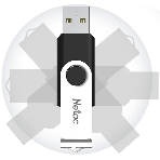 Флешка USB Netac U505 (NT03U505N-016G-20BK), 16Gb, USB 2.0, R/W 70/30, черный/серебристый, фото4