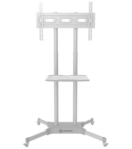 Стойка для телевизора Onkron TS1351 белый 32'-65' макс.45.5кг напольный мобильный