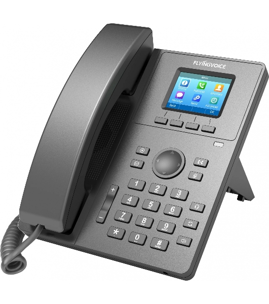 Телефон IP Flyingvoice P11P серый (упак.:1шт)