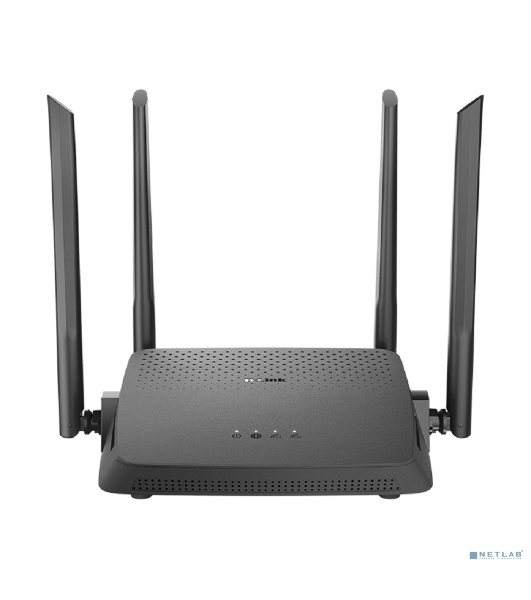 Роутер беспроводной D-Link DIR-825/RU/R7 (DIR-825/RU/R7A) AC1200 10/100/1000BASE-T черный