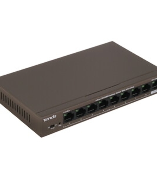 Коммутатор 9PORT 10/100M POE TEF1109P-8-63W Tenda