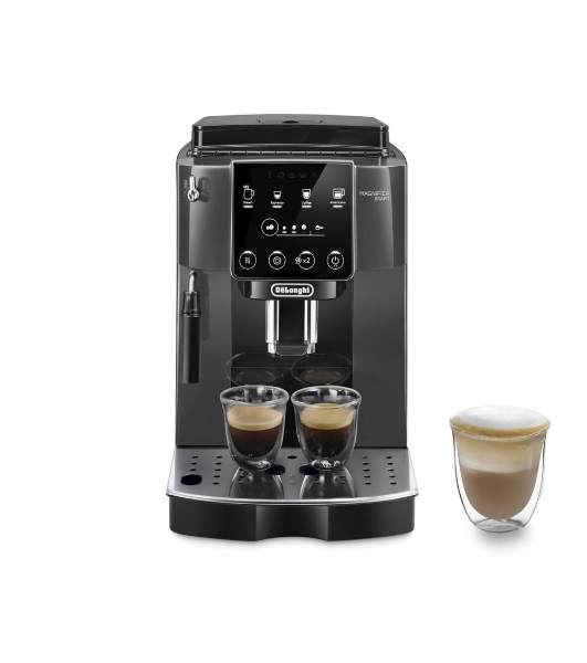 Кофемашина автоматическая DeLonghi ECAM220.22.Gb черный, исп. кофе - зерновой/молотый, 1.8 л, 1450 Вт, 15 Бар.