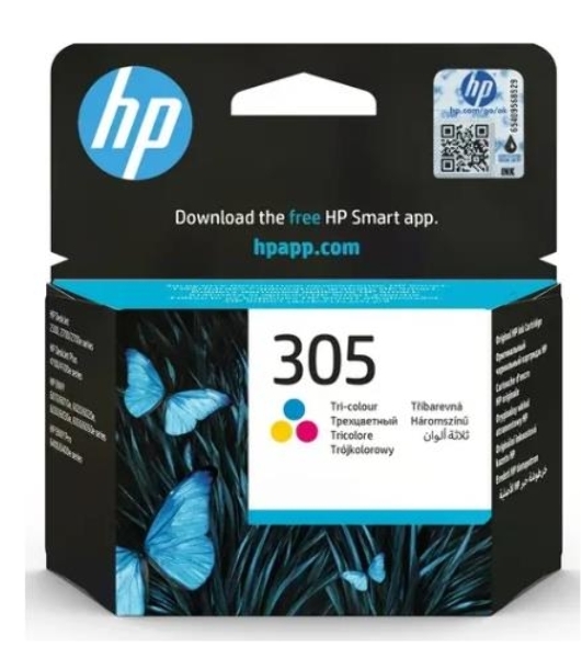 Картридж струйный HP 305 3YM60AE многоцветный (100 стр.) (2мл) для HP DJ 2320/2710/2720