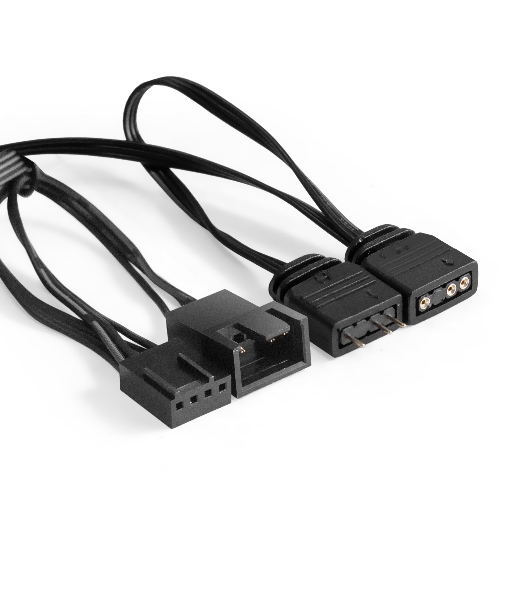 Вентилятор для корпуса ExeGate EX12025H3P4PSU-PWM.ARGb черный, 120 мм, 1800 об/мин, 26 дБ, 4 pin