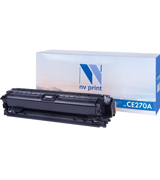 Картридж лазерный NVPrint совместимый HP CE270A черный для LJ Color CP5520 (13500k)