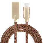 Кабель Crown USB - USB Type-C CMCU-3132C brown, фото2