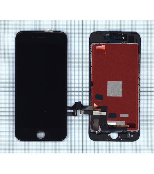 Дисплей для Apple iPhone 7 в сборе с тачскрином (AAA) черный
