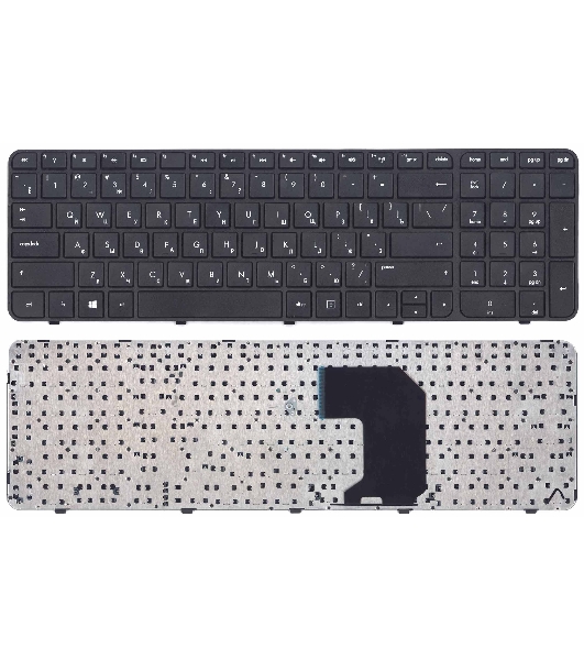 Клавиатура для ноутбука HP Pavilion G7-2000 черная c рамкой