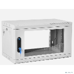 Шкаф коммутационный ЦМО (ШРН-6.350) настенный 6U 600x350 мм пер. дв. стекл 200 кг серый 300 мм 180 град., фото8