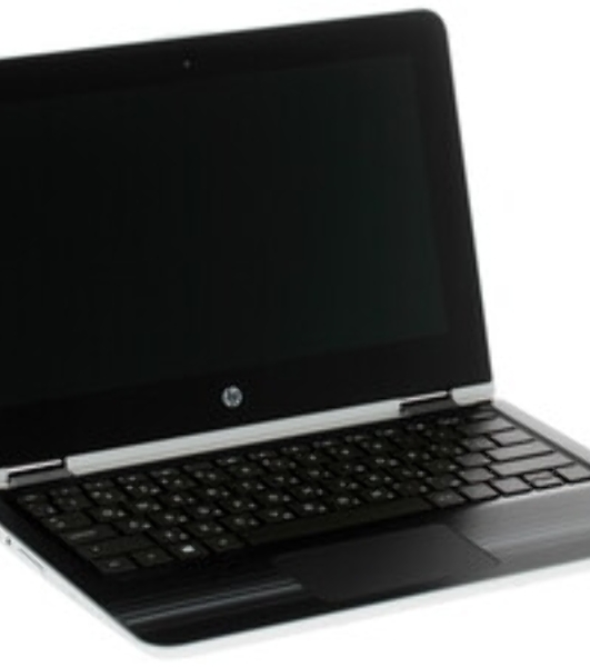 Клавиатура для ноутбука HP Pavilion x360 11-K черная без рамки горизонтальный Enter
