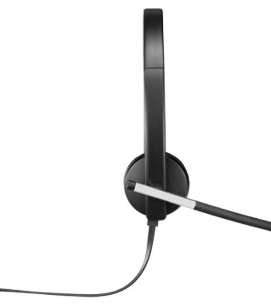 Гарнитура Logitech H650e чёрный, проводная, USB