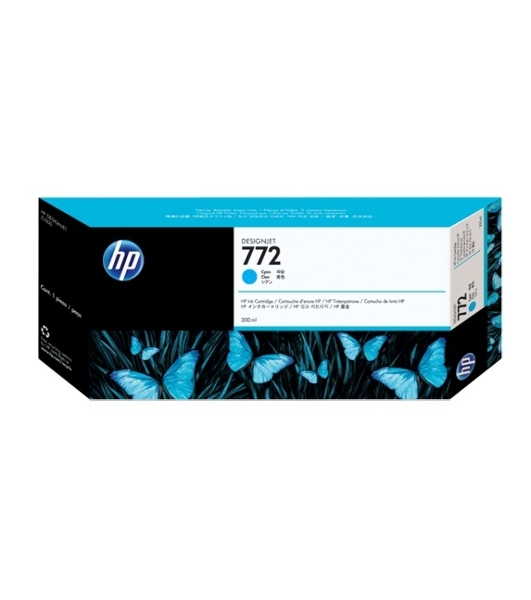 Картридж струйный HP №772 CN636A голубой для HP DJ Z5200 (300мл)