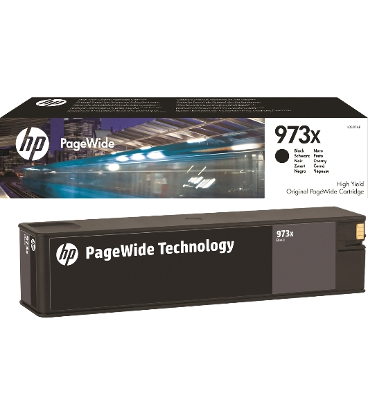 Картридж струйный HP 973XL L0S07AE черный для HP PW Pro 477dw/452dw 10000 стр.