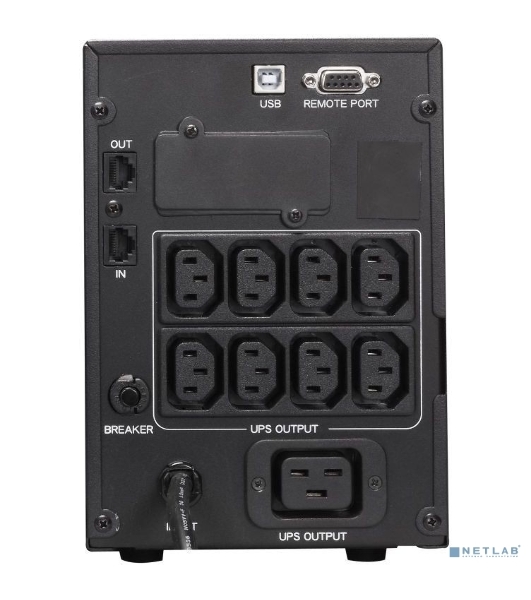 Источник бесперебойного питания Powercom Smart King Pro+ SPT-2000-II LCD 1600Вт 2000ВА черный