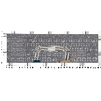 Клавиатура для ноутбука Asus VivoBook 17 X705U белая, фото 1
