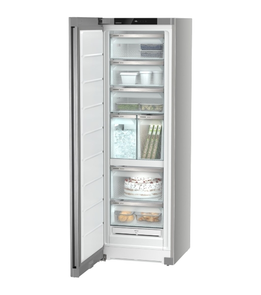 Морозильная камера Liebher часть Side-by-Side XRFsf 5240 и XRFsf 5245, Plus, NoFrost, серебристый, 262л, 7 ящиков