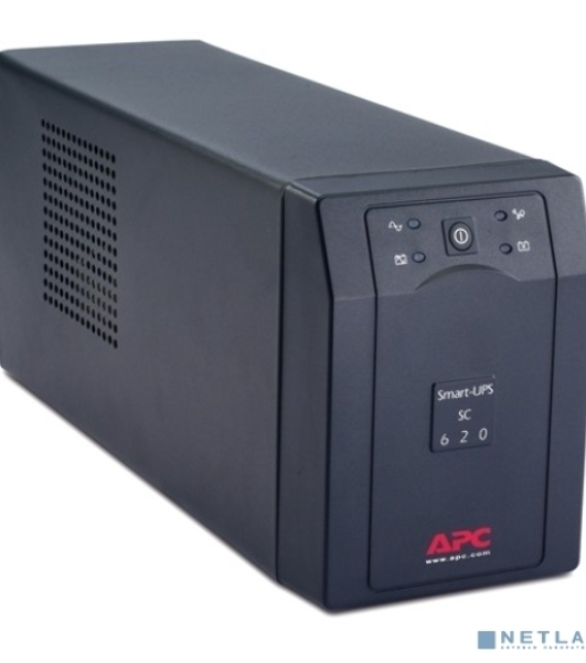Источник бесперебойного питания APC Smart-UPS SC SC620I 390Вт 620ВА черный