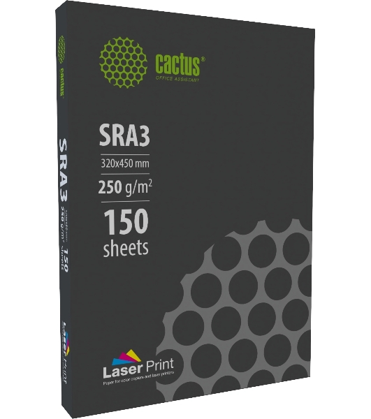 Бумага Cactus CS-LPSRA3250150 SRA3/250г/м2/150л./белый для лазерной печати
