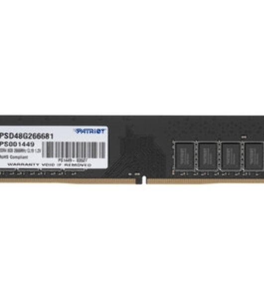 Оперативная память Patriot Signature, DDR4, 8GB (1x8 GB), 3200 MHz, CL22, DIMM