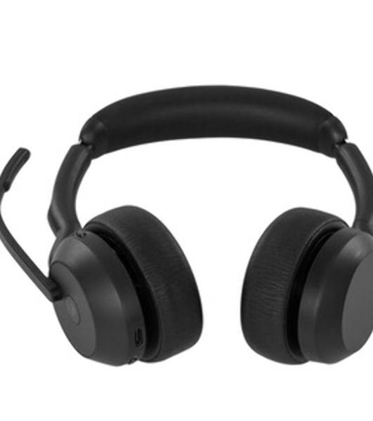 Гарнитура Jabra Evolve2 55 чёрный, беспроводная, Bluetooth, до 18 ч