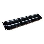 Патч-панель Lanmaster TWT-PP48UTP 19' 2U 48xRJ45 кат.5e UTP, фото 1