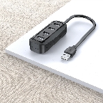 USB-концентратор Vention VAS-J43-B100, USB 2.0, USB 4 порта, USB, фото7