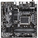 Материнская плата Gigabyte B760M DS3H AX DDR4 (V1.2/V1.3), LGA 1700, Intel B760, 4xDDR4, 4xSATA, 2xM.2, 1xPCI-E 4.0 x16, 2xPCI-E 4.0 x1, 1xHDMI, 2xDP, 1x 2.5Gb LAN, 3xUSB 3.2 Gen 1, 2xUSB 2.0, 3x3.5 мм, 7.1, Micro-ATX, фото3
