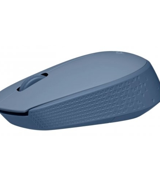 Мышь беспроводная Logitech M171 голубой, 1000 dpi, радиоканал, USB, кнопки - 3