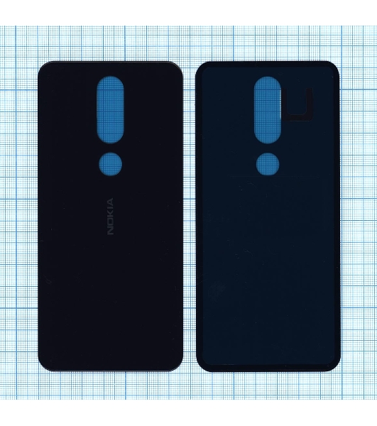 Задняя крышка для Nokia 61 Plus синий