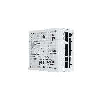 Блок питания SAMA G750 White (HAT-750yzB1G), 750W 80+ Gold (ATX, 3.1, PCIe 5.0, Full modular, 1x24(20+4)pin mesh 550мм, 2xCPU 8(4+4)pin 600mm+150мм, 2xPCIe*2 8(6+2)pin 550+150мм, 1x12VHPWR PCIe 5.1 12+4pin 600W 600мм, 3xSATA*3 450+150+150мм, 1xMOLEX4pin*3 450мм, Active, 140x140мм, 150x150x86mm, APFC, OVP, UVP, SCP, OCP, OTP, OPP, SIP, white), фото4