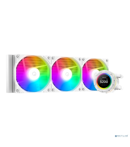 Жидкостная система охлаждения для процессора ID-COOLING SL360 XE белый 120мм алюминий+медь 1800rpm 30db 4-pin 350W