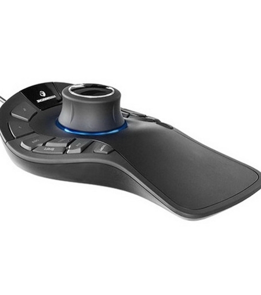 Мышь проводная 3DConnexion SpaceMouse Pro (3DX-700040) черный, 2000 dpi, USB, кнопки - 15