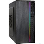 Компьютерный корпус Minitower ExeGate mEVO-9302-RGb-500W-12 (mATX, БП 500NPX с вент. 12см, 2хUSB+1хUSB 3.0, HD аудио, черный с RGb подсветкой), фото6